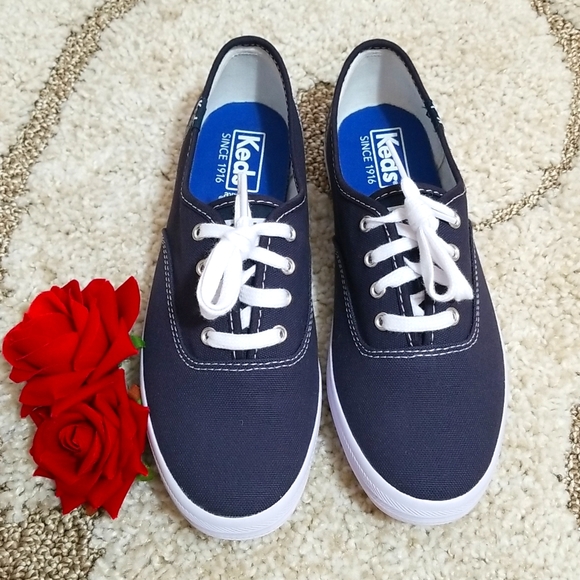 Keds navy blue and white 5.5 - Picture 2 of 8